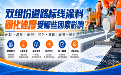 双组份道路标线涂料固化速度影响因素及施工控制方法